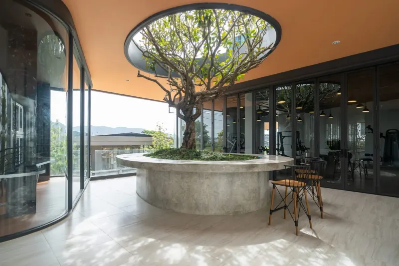 Garden atrium